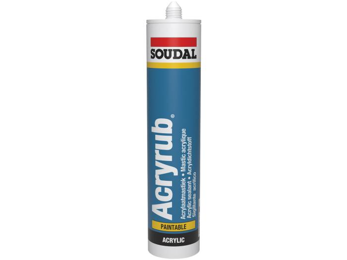 Soudal Acryrub Acrylic sealant 310ml