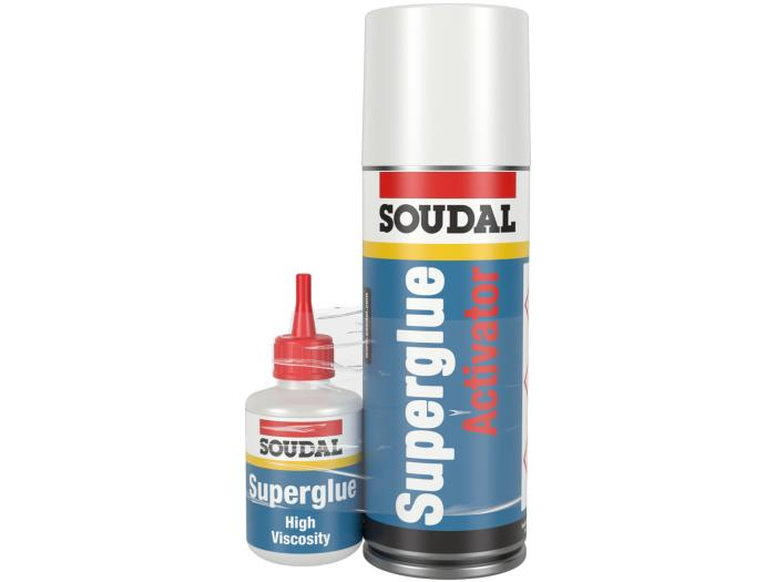 Soudal Superglue Duo Kit (50g/200ml) 