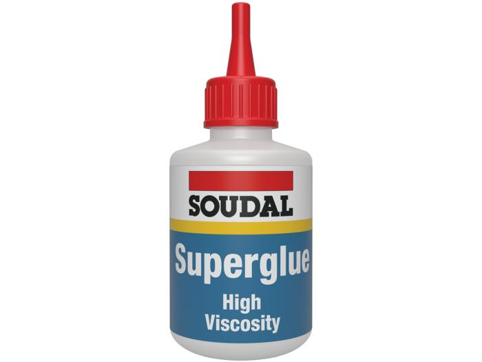 Soudal Superglue HV Cyanoacrylate instant glue 50g