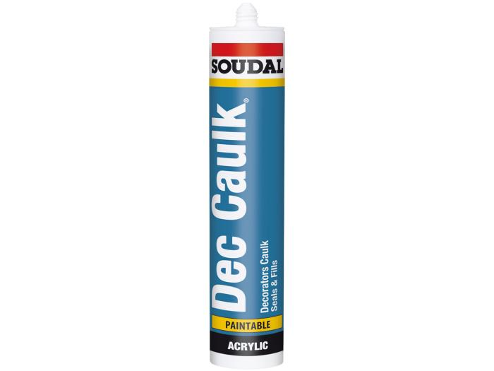 Soudal Decorators Caulk White 300m