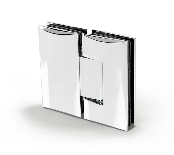 Art shower door hinge, glass-glass 180°