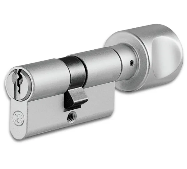 Thumb turn cylinder with individual key