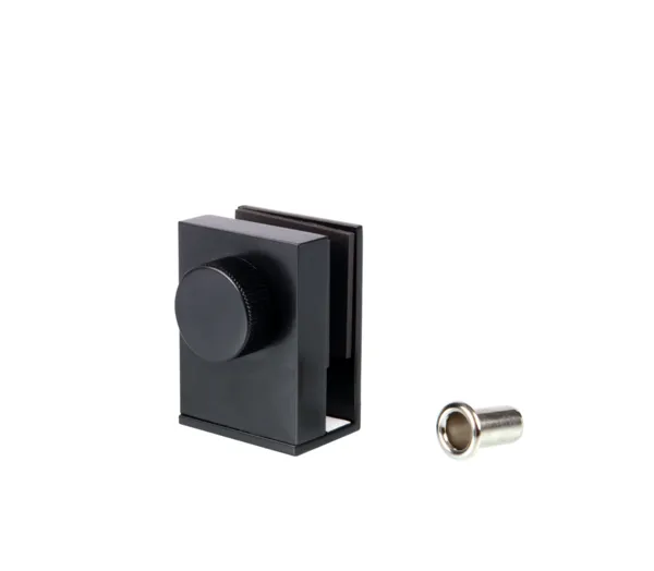 Clamping lock, Black RAL 9005 powder coated satin finish 
