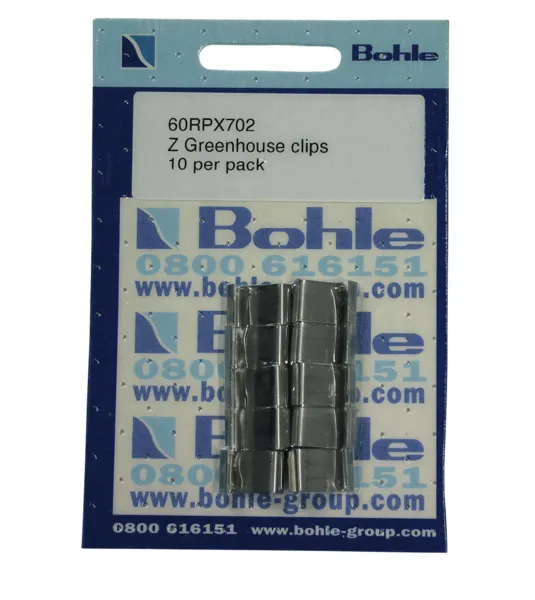 Z greenhouse clips