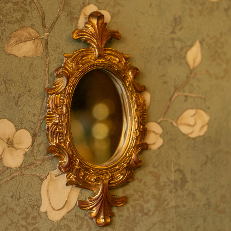 Antique Style Bedroom Mirror