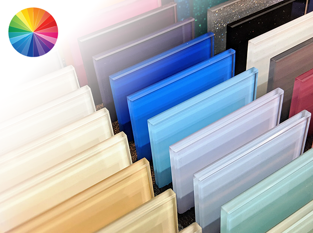 Solid Colour Glass Options For Partition and Door Panels